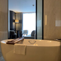 トイレが独立しているのは安心、テレビ観ながらのバスタイム