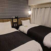 コンパクトなツインルーム