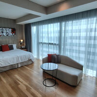 すごく広々としています。