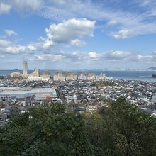 境内からの展望