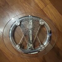 体重計が備え付けられています。