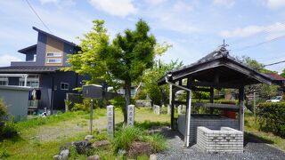 旧土山宿の大黒屋本陣跡