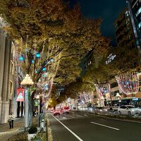 付近のイルミネーション