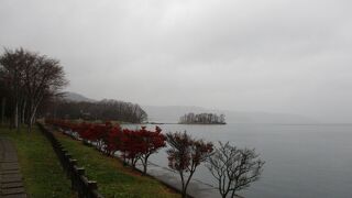 秋の洞爺湖