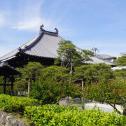 賤ヶ岳の合戦で戦死した中川清秀の菩提寺