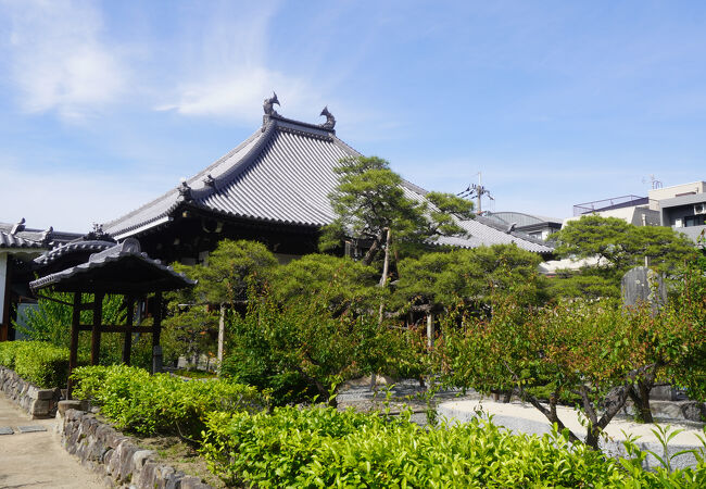 賤ヶ岳の合戦で戦死した中川清秀の菩提寺