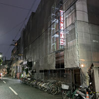 外壁工事中でした