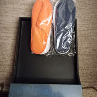 カラフルなスリッパ