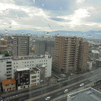 １３階の部屋からの眺め