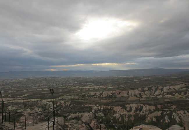 雄大な地形が広がる