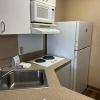 部屋に備え付けのキッチンがありました。