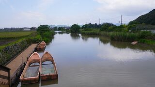 安土八幡の水郷