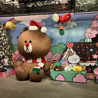 ロビーにはLINEフレンズ