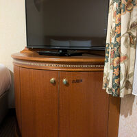 テレビの下に冷蔵庫！