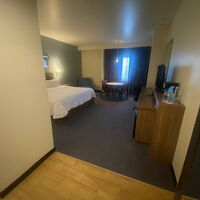 部屋の様子です。比較的広い部屋でした。