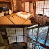 広い離れの部屋に、かけ流しの温泉と舟盛りの夕食。これで一人泊3万円強なのでかなりお得です。
