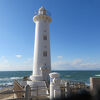 知多半島海岸線沿いに立つ　灯台