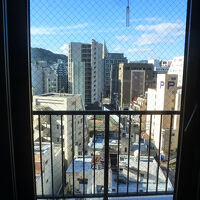 泊まった１０階の部屋の窓からの眺め