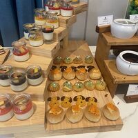 デザートの種類が多かったです