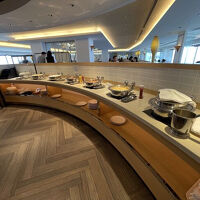 クラブラウンジの朝食