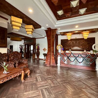 ロビーは小さいのだが、スタッフの対応も良し。