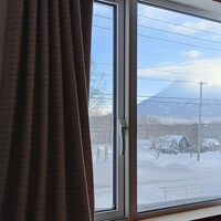 晴れていると羊蹄山眺めバッチリです