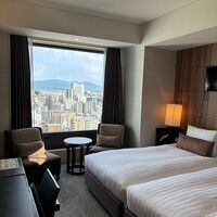 桜島がきれいに見える部屋でした