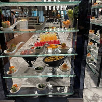 クラブラウンジでのカクテルタイム