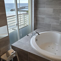 太平洋を望むジャグジー