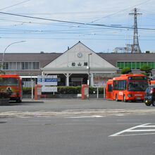 松山駅前停留場