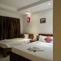 ベッド、枕は柔らかくて快適に眠れた