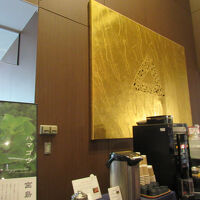 ロビーフロアのウェルカムドリンク