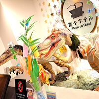 岩の上に立っている