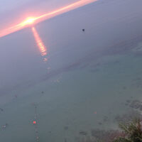 バルコニーからのサンセット