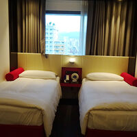 高層ホテルなので、部屋からも市街が一望できます。