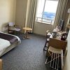 高台にあるホテル