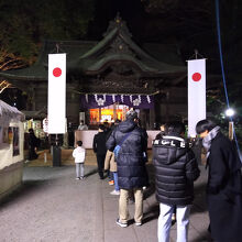 ５分ほど並んでお詣り