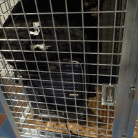 地下にあるロッカー