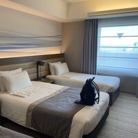 部屋から滑走路が見えました！