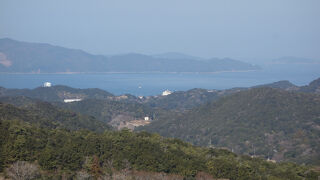 無料の観光道路。鳥羽展望台からの眺望がすばらしい。