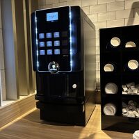 1階にコーヒーサービス