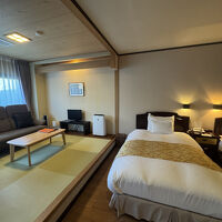 宿泊した部屋「ノチウ」の様子。