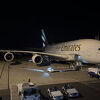Ａ３８０に乗ることができるのこと自体、旅の楽しみです。サービスは外国系の中では上位。