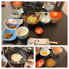 奥鬼怒温泉加仁湯　朝食