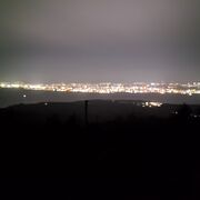 夜景を見に