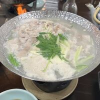 湯豆腐　(温泉水)