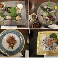 夕食～穴子のひつまぶし会席以外の会席料理