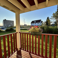 客室のバルコニー