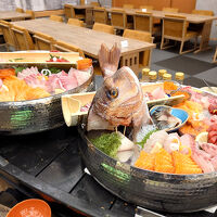 夕食ビュッフェ