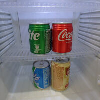 冷蔵庫にあった無料のドリンク